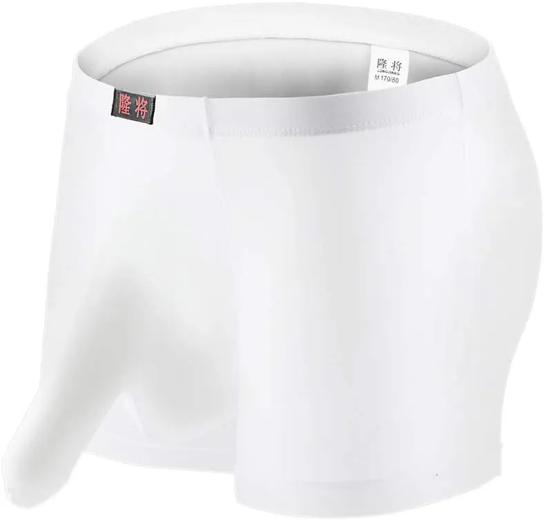 Men's Briefs Underwear Shorts Erotic Elephant Trunk Thong Stretch Mid Waist Sexy Gay Underwear