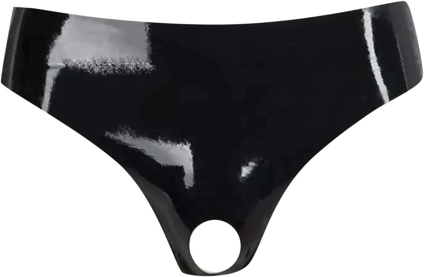 Mens Elephant Trunk Underwear Men's Underwear with Pocket for Junk Christmas Panties for Men Mens Leopard Underwear