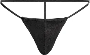Men's Sexy Mesh Underwear Boxer Shorts Mens Cotton Bikini Underwear Gifts for Him On Birthday Mens Leather G String