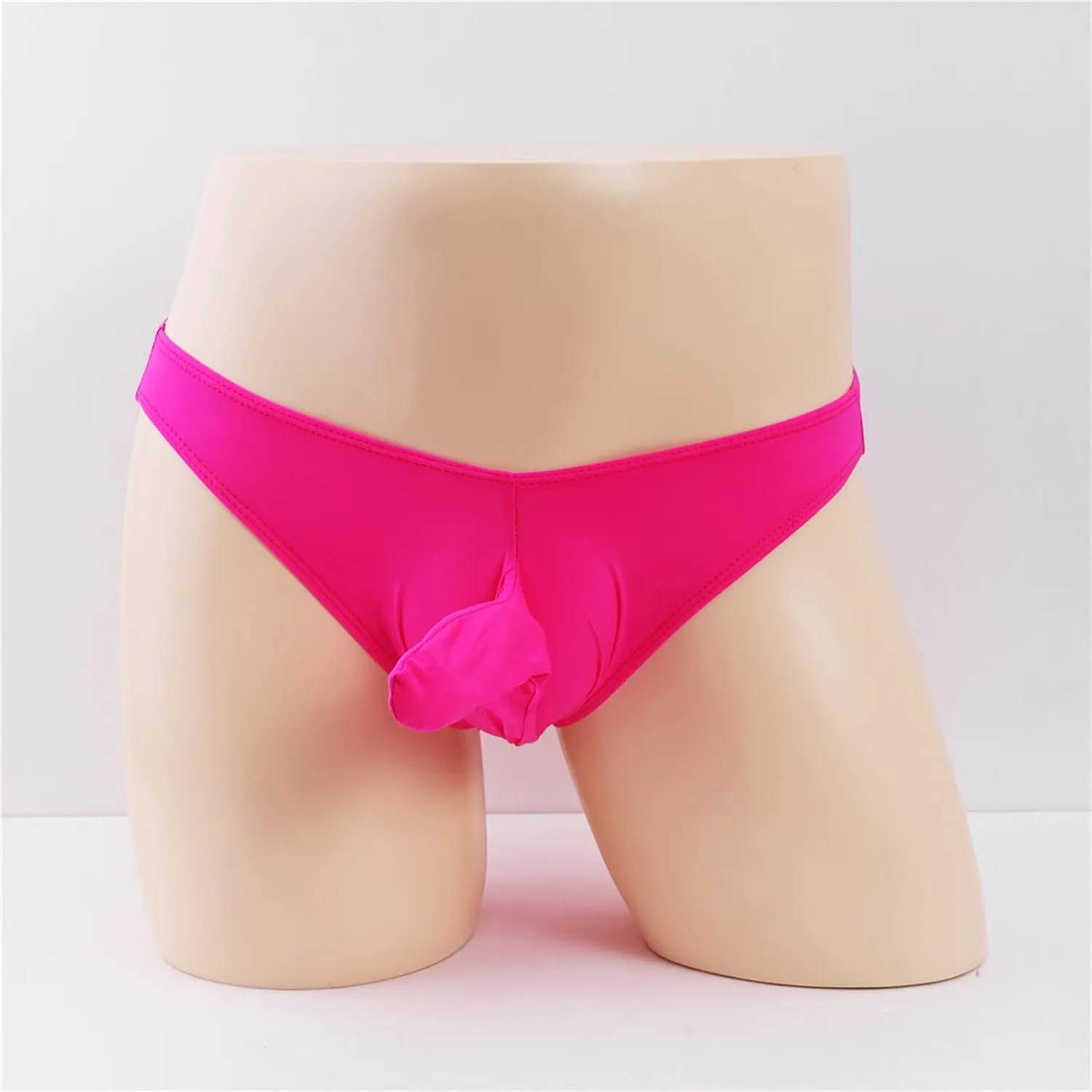 Men's Sexy Thong Pouch Underwear Men's Underwear with Ball Support Customizable Gifts for Him Colorful Boxer Briefs