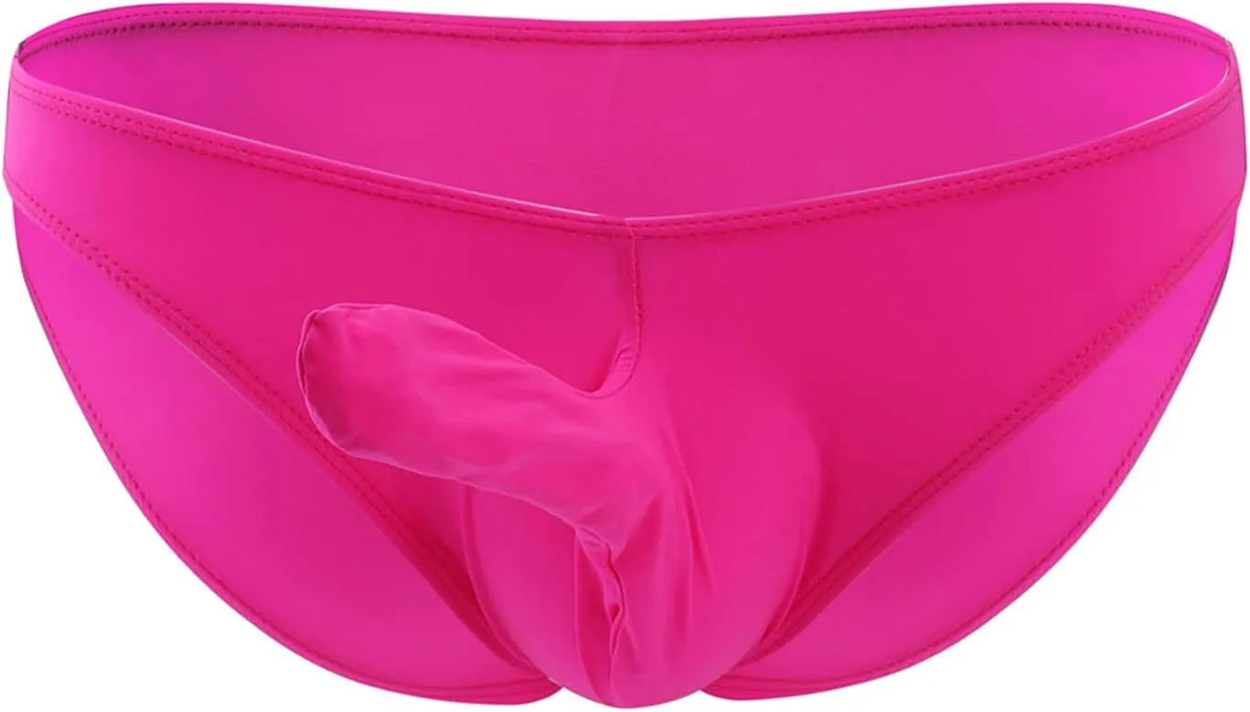 Men's Sexy Thong Pouch Underwear Men's Underwear with Ball Support Customizable Gifts for Him Colorful Boxer Briefs