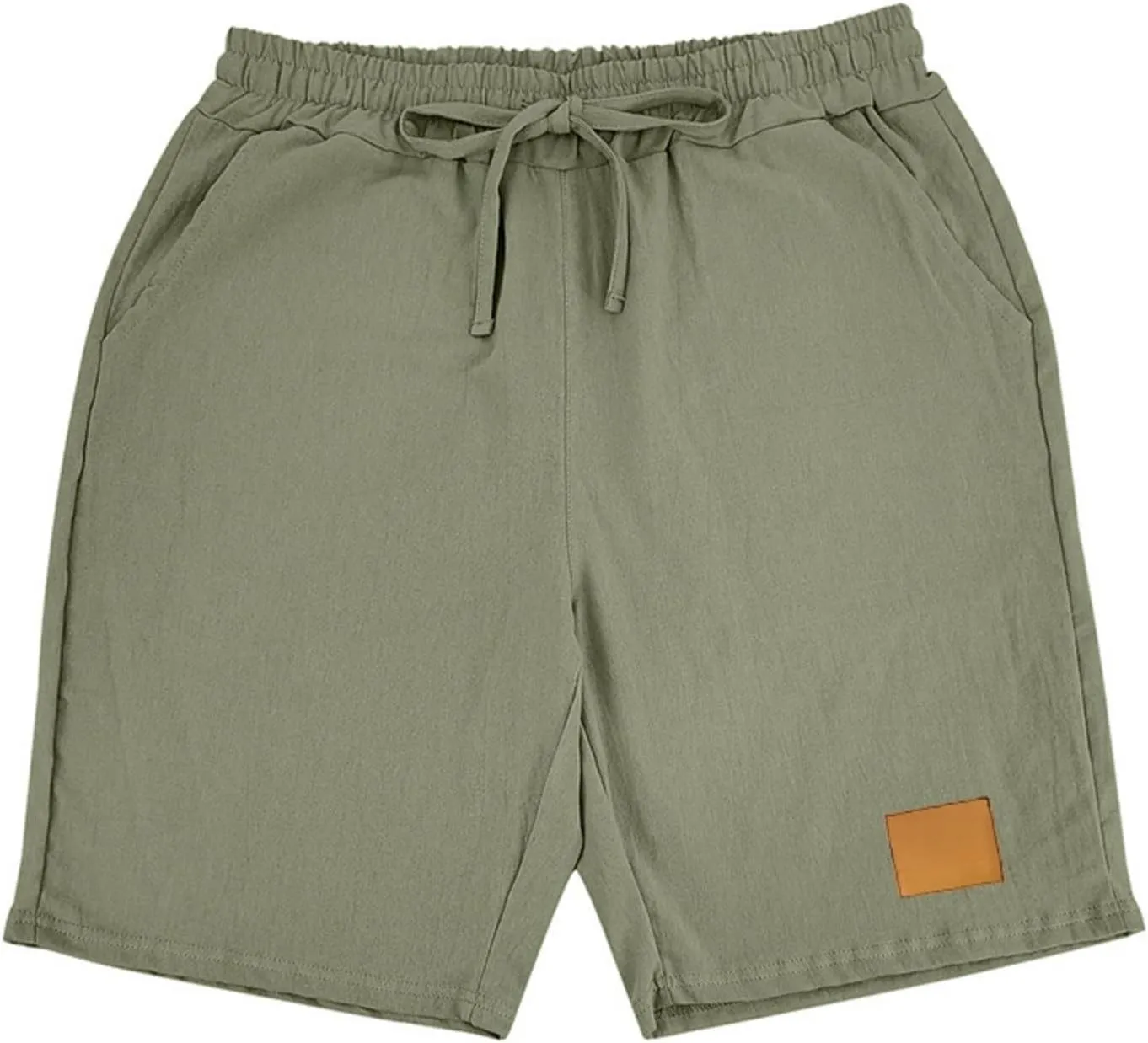 Men's Shorts Casual Classic Fit Drawstring Summer Beach Shorts with Elastic Waist and Pockets 2025