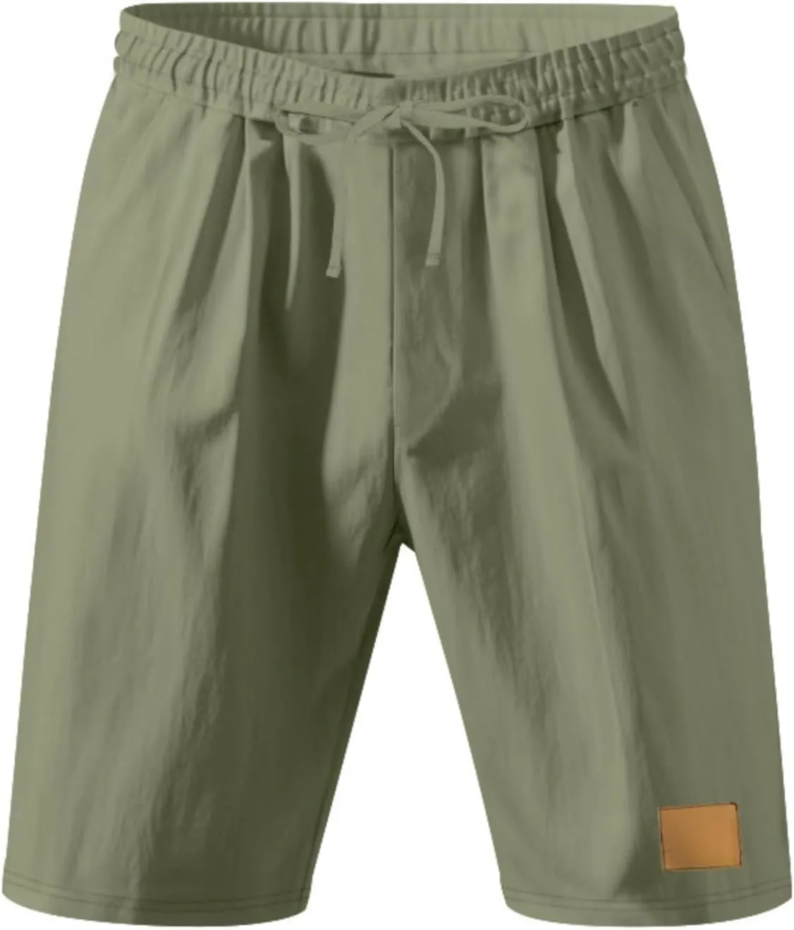 Men's Shorts Casual Classic Fit Drawstring Summer Beach Shorts with Elastic Waist and Pockets 2025