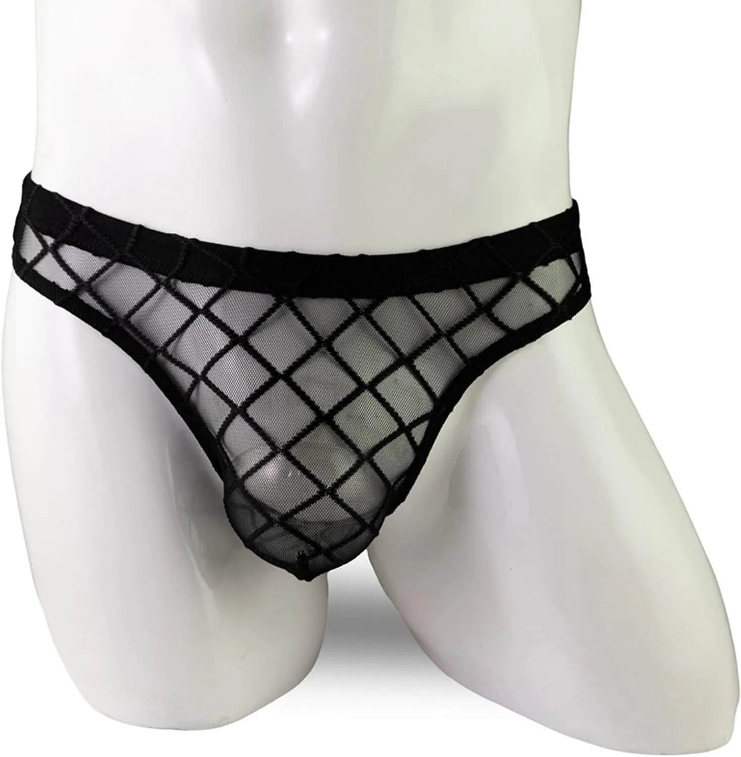 Mens String Bikini Briefs Underwear Low Rise Sexy Comfort Under Panties Men G-String Breathable Thong