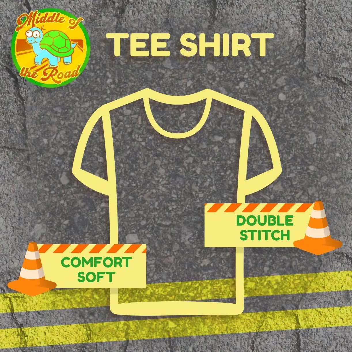 Middle of the Road Pk Subban - Men's Soft & Comfortable T-Shirt SFI #G690003
