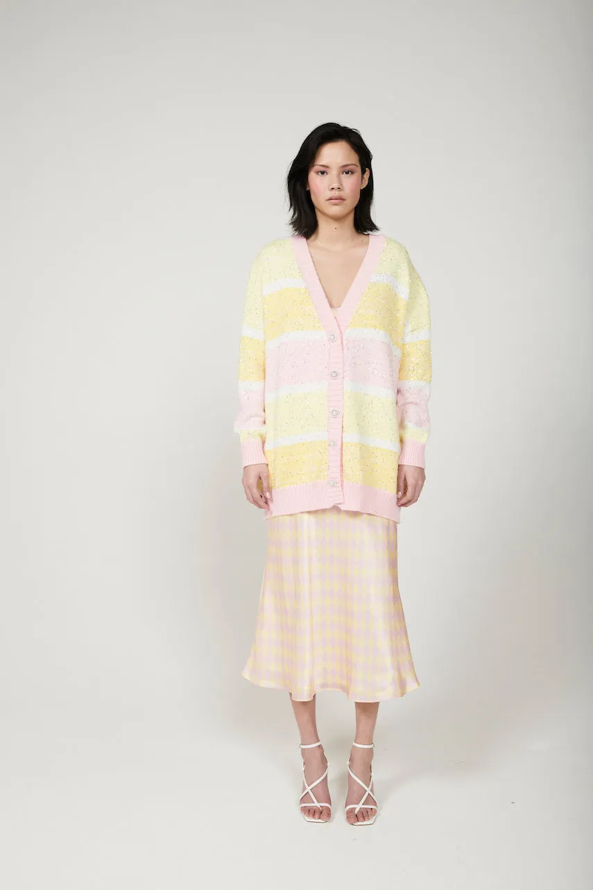 Mika Sequin Knit Cardigan