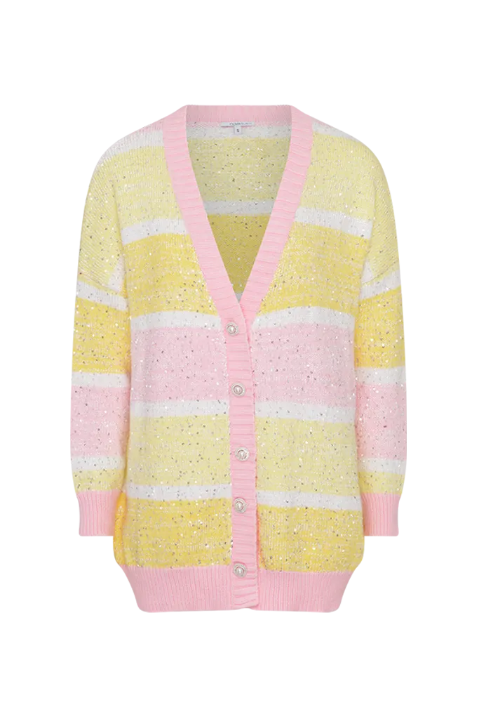 Mika Sequin Knit Cardigan