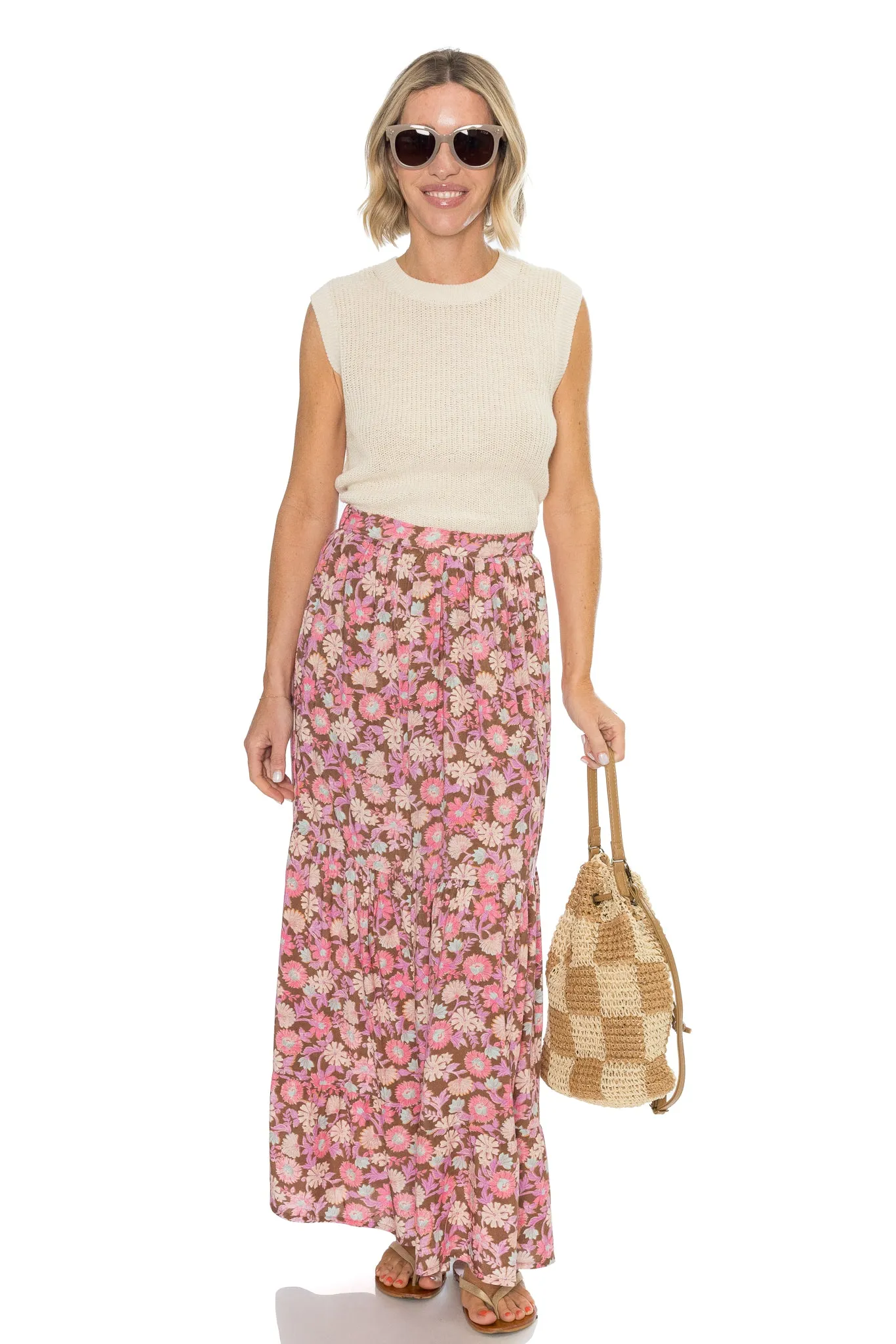 Miramar Linen Muscle Tank