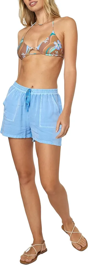 O'NEILL Women's Woven Pull-On Shorts - Comfortable and Casual Lightweight Short for Women with Pockets