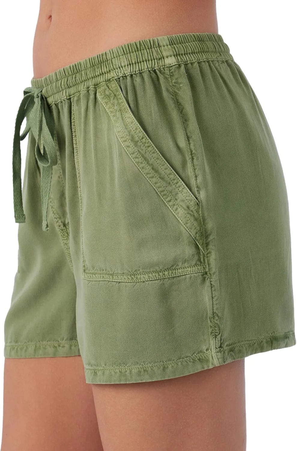 O'NEILL Women's Woven Pull-On Shorts - Comfortable and Casual Lightweight Short for Women with Pockets