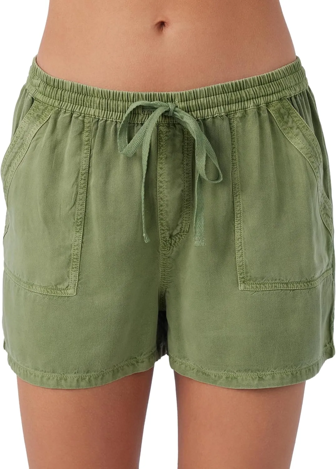 O'NEILL Women's Woven Pull-On Shorts - Comfortable and Casual Lightweight Short for Women with Pockets