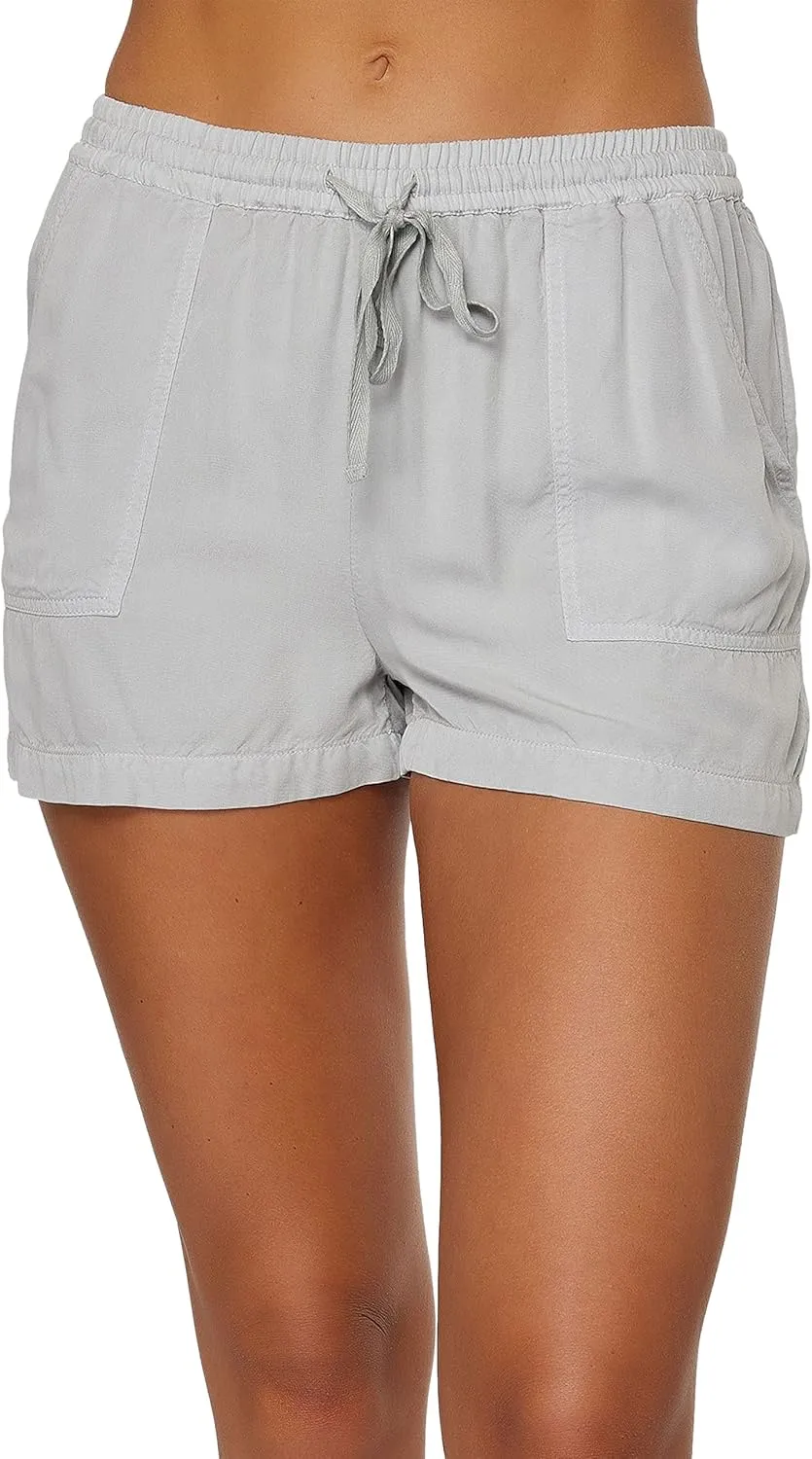 O'NEILL Women's Woven Pull-On Shorts - Comfortable and Casual Lightweight Short for Women with Pockets