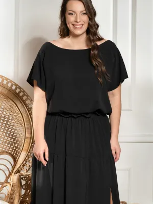 Plus size blouse model 168980 Karko