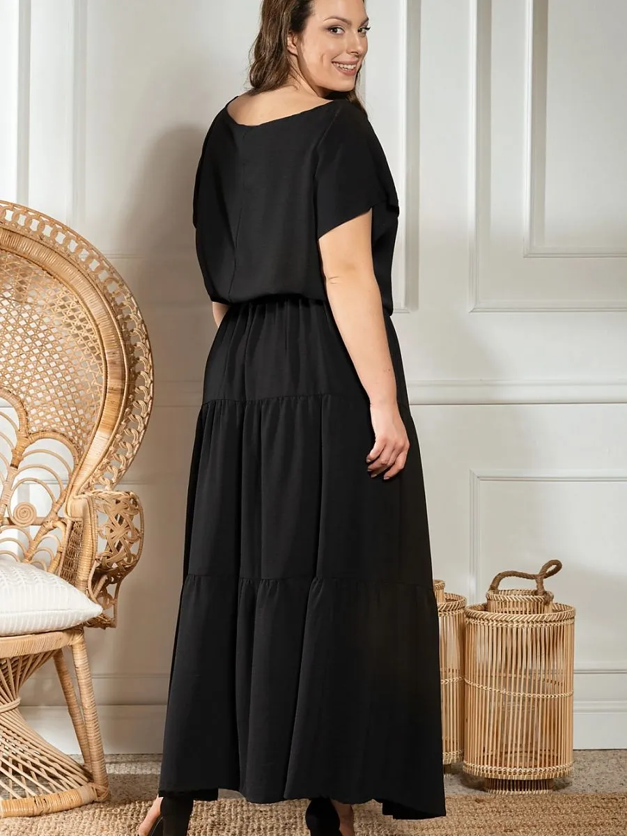 Plus size blouse model 168980 Karko