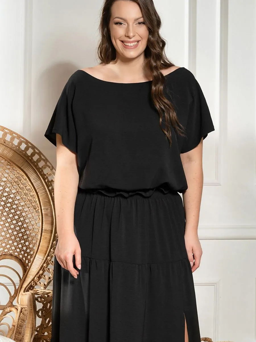 Plus size blouse model 168980 Karko