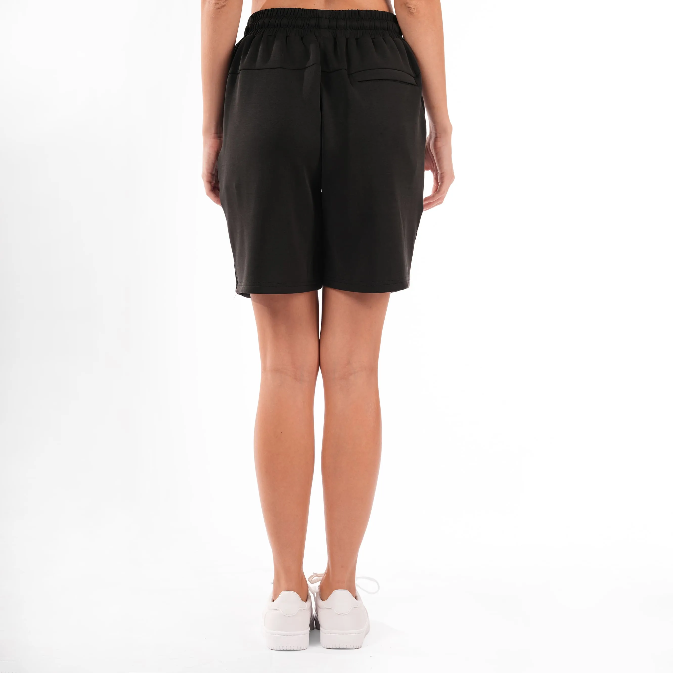 Premium Shorts For Women - True Black