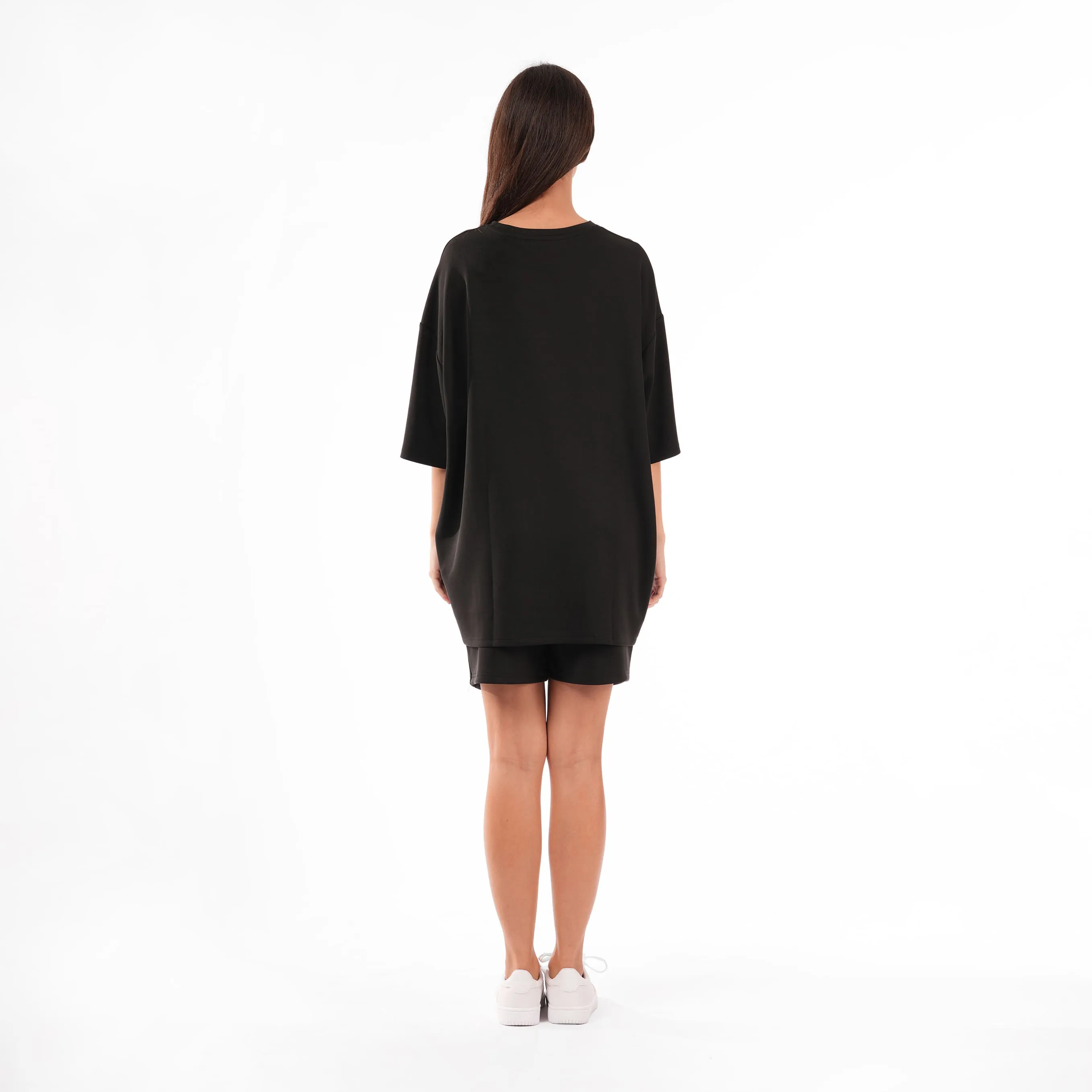 Premium Shorts For Women - True Black