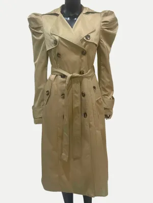 Puff Sleeve Trench