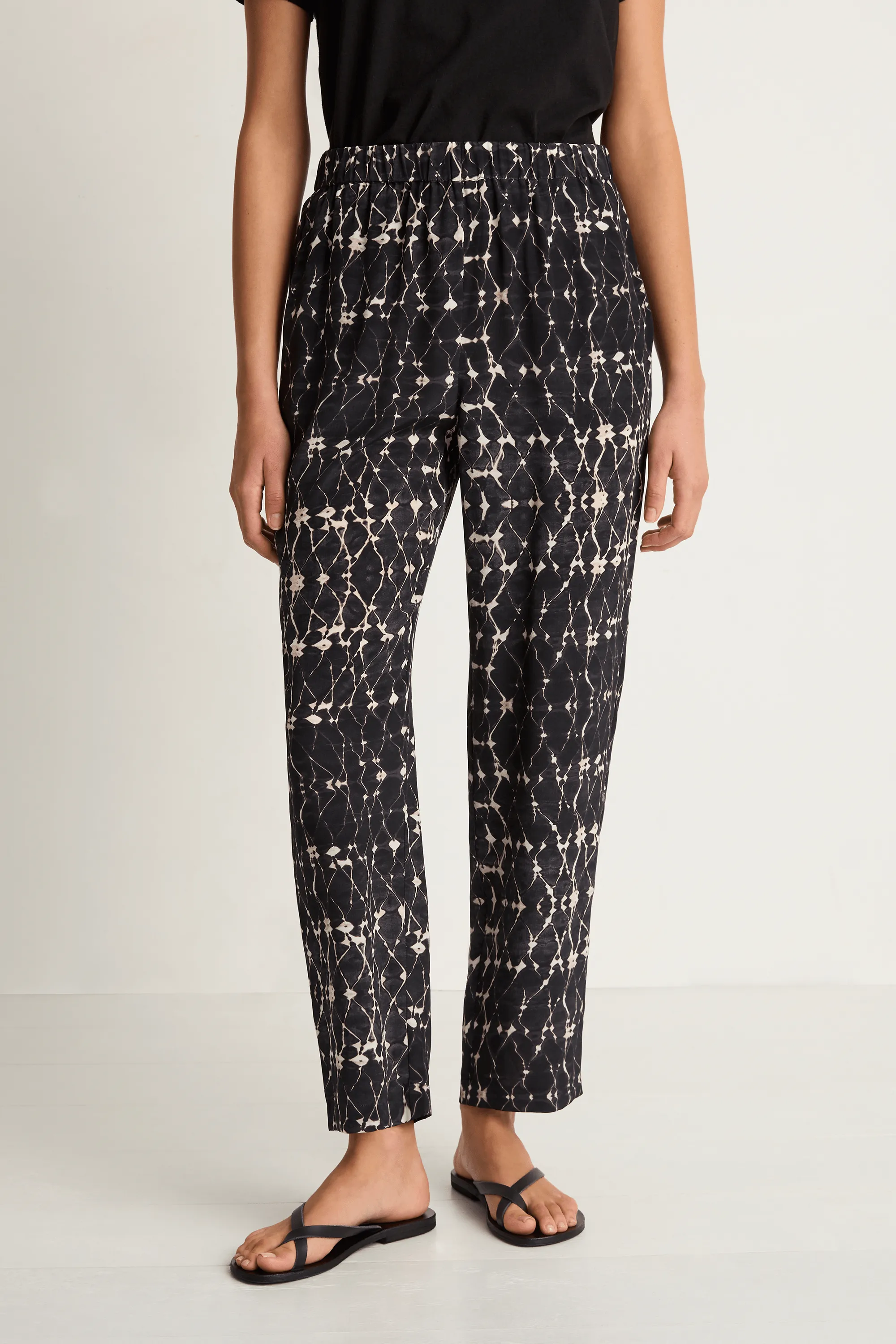 Raquel Allegra Fez Pant - Charcoal