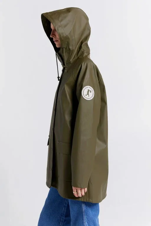 Runaway Raincoat | Dark Olive