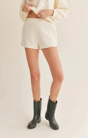 Sadie & Sage Textured Terry Shorts