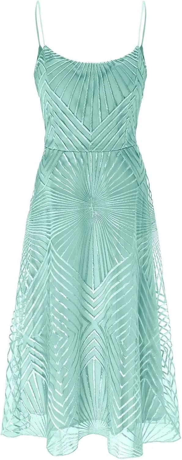 Semi Formal Dresses for Women Evening Party Plus Size Midi Cocktail Elegant Homecoming Prom Dress Summer Beach Dress
