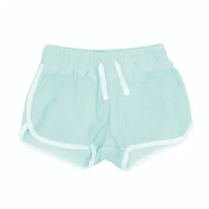 Shade Critters Terry Drawstring Shorts, Mint