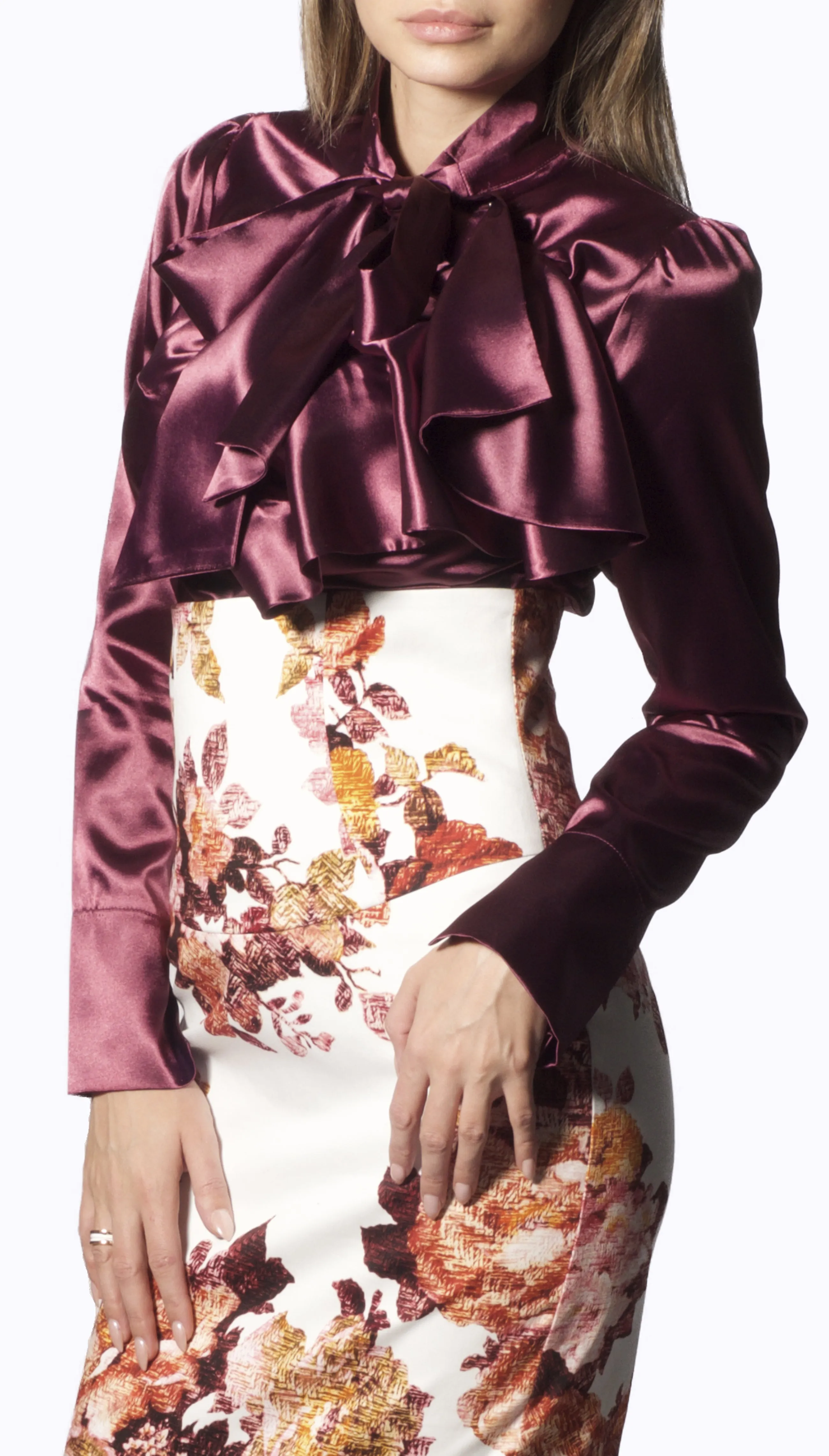 Side Ruffled Shirt
