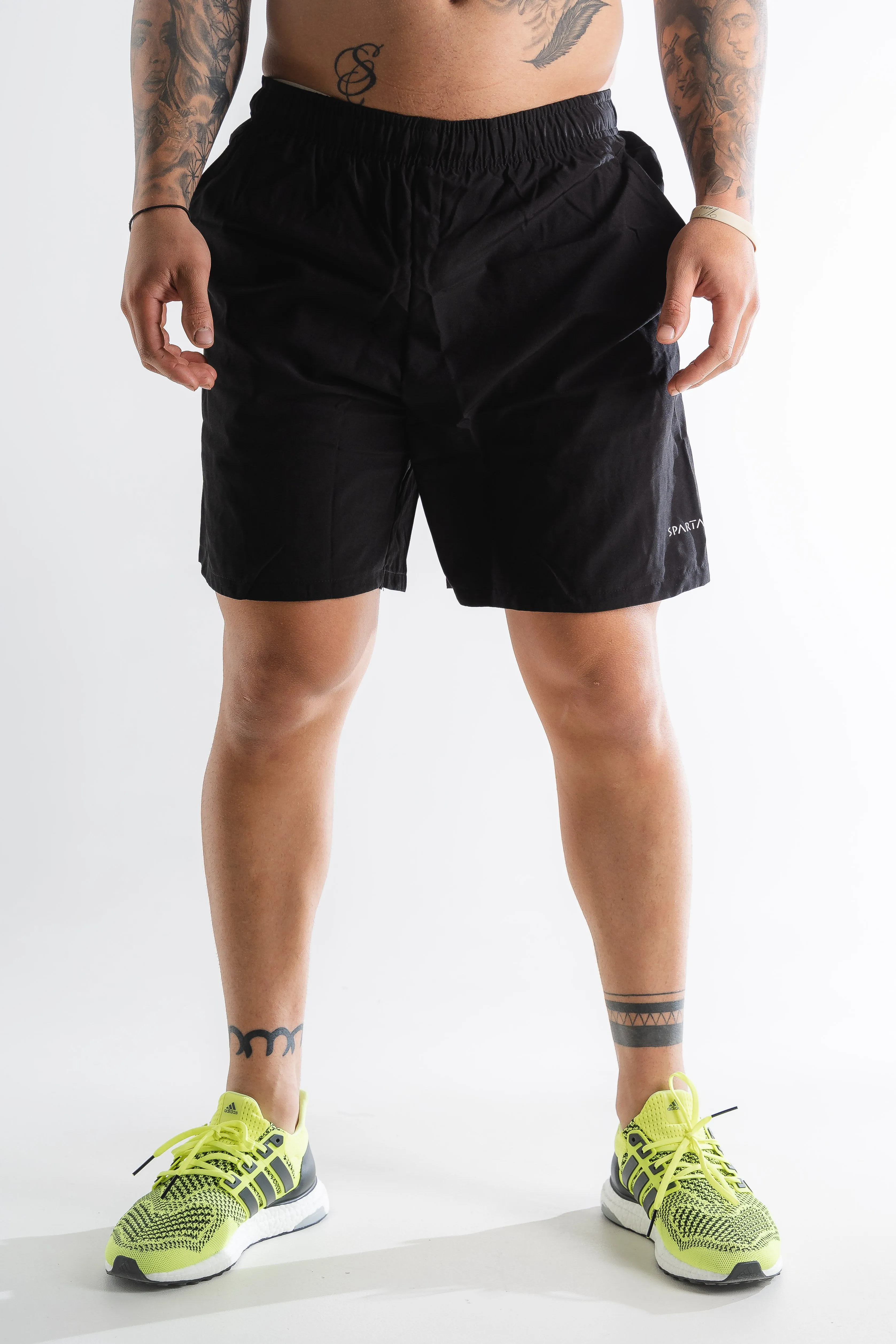 Sparta Woven Shorts - Black