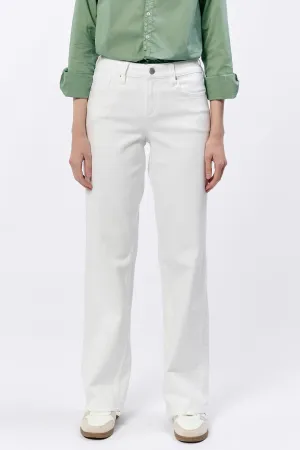 Taylor Straight Leg Jean - White