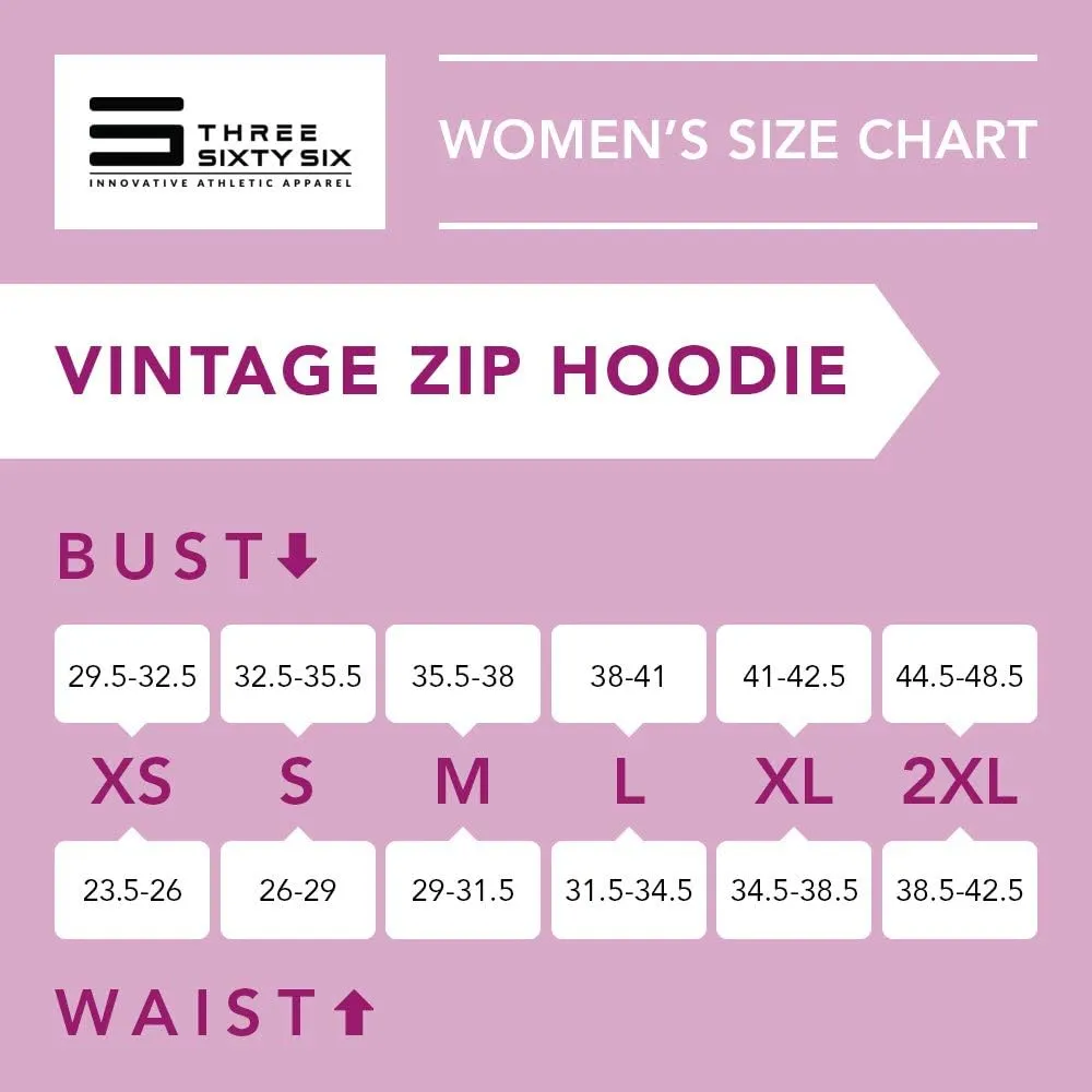 Three Sixty Six Dry Fit Sweatshirts for Women - Zip Up Hoodie Sweater Jacket with Dual Pockets