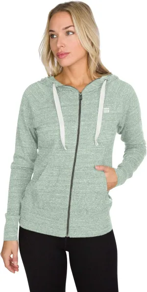 Three Sixty Six Dry Fit Sweatshirts for Women - Zip Up Hoodie Sweater Jacket with Dual Pockets