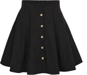 Women Lady Solid Color High Waist Corduroy A Line Skirt Mini Skirt Tan Leather Skirts for Ladie Sexy