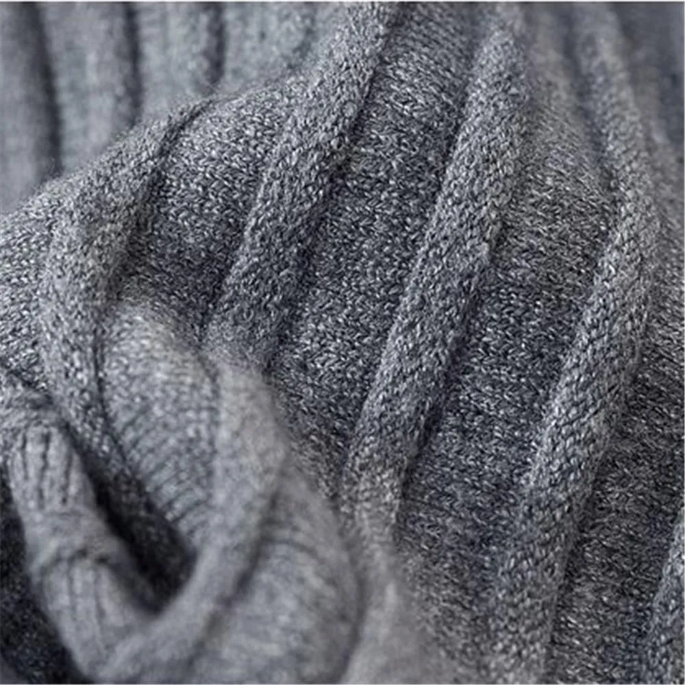 Women Ruffle Knitted Midi Pleated Skirt Autumn Winter High Waist Skirt A-Line Skirt Long Skirt