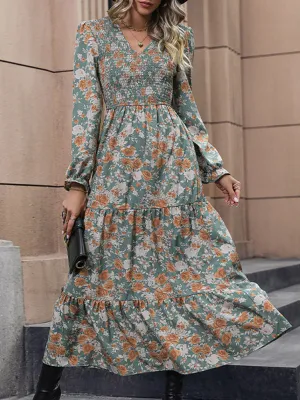 Women's elegant long skirt, elegant and high-end dress