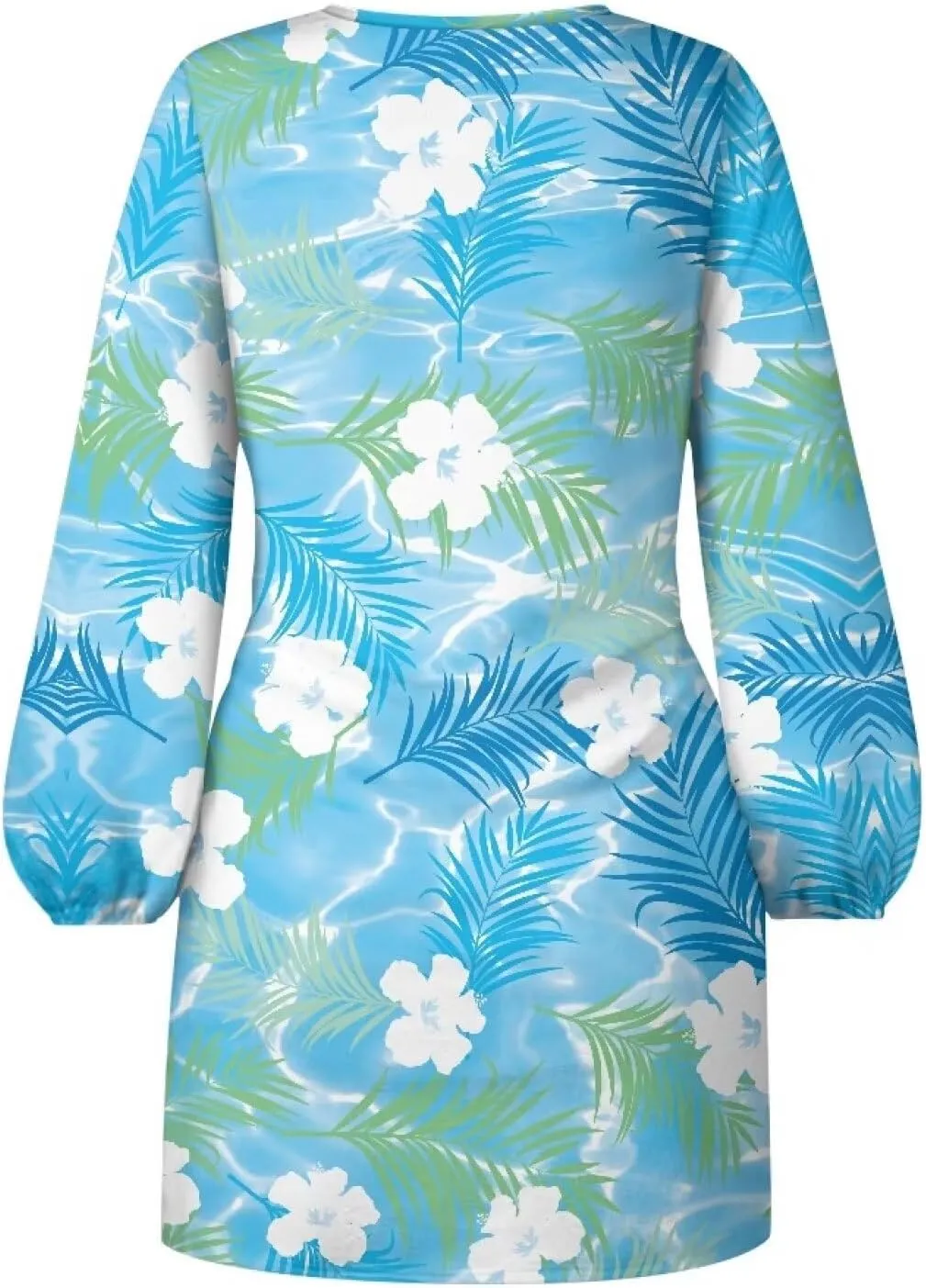 Womens Elegant Long Sleeve Dress Crewneck Tie Waist Ruched Mini Dresses Spring Summer A Line Outfits Casual Shirts