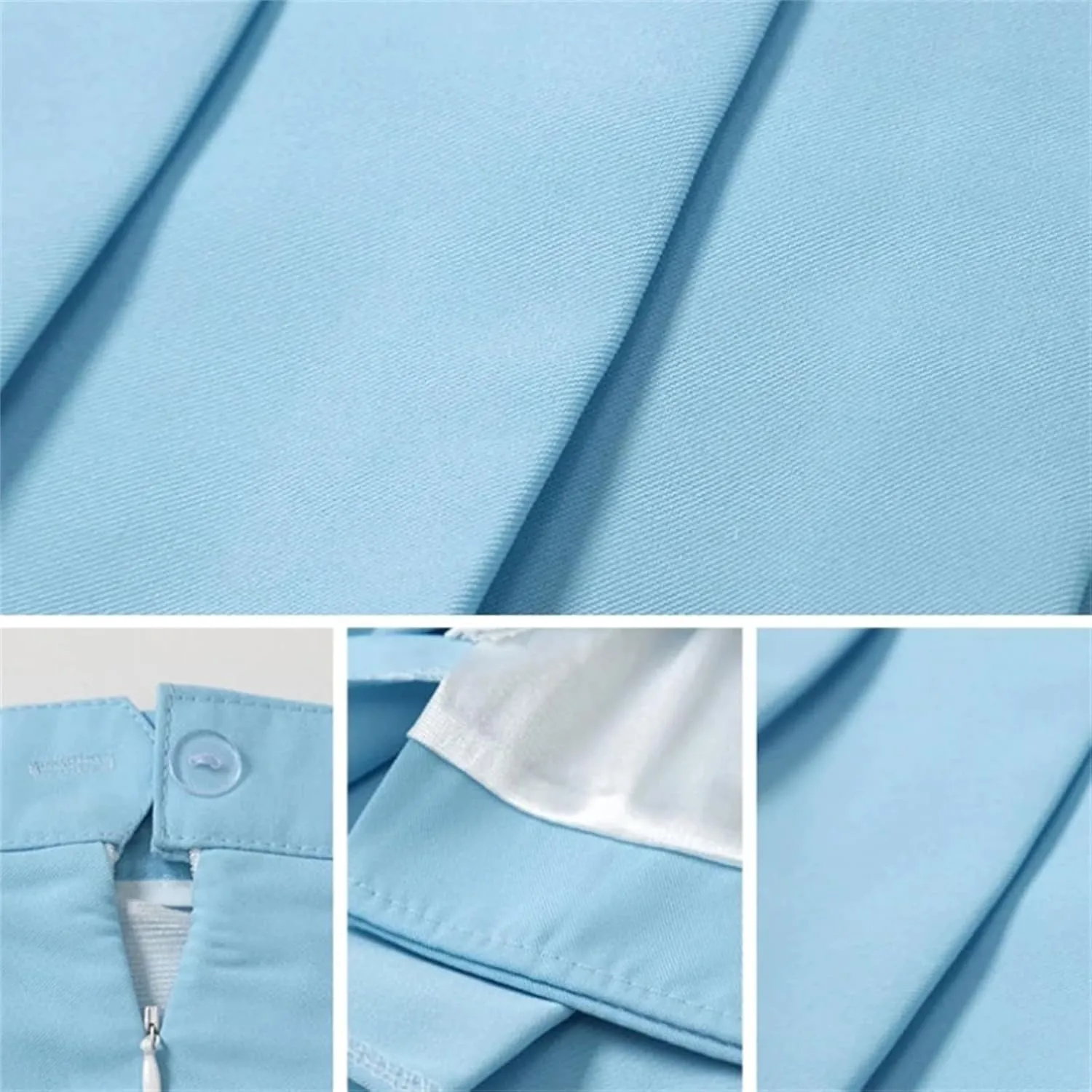 Women's High Waist Pleated Mini Skirt  Summer Skort Short A-Line Skirt Casual Mini Skater Skirt