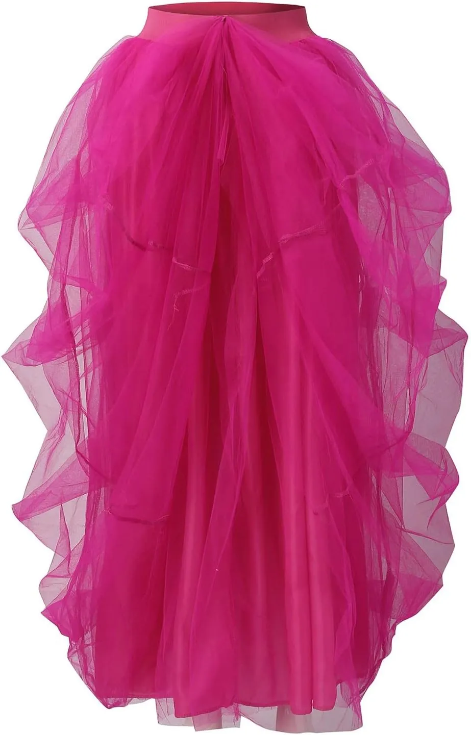 Women's Party High Waist Elastic Belt Casual Skirt for Women Party Night Poncho Women's Skirt Bubble Skirt Fringe