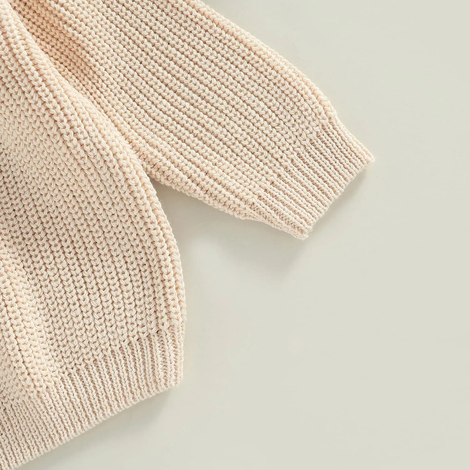 YINGISFITM Toddler Infant Baby Girl Boy Knit Sweater Cable Knitted Sweaters Long Sleeve Sweatshirt Fall Winter Clothes Outfit